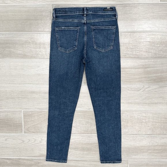 Citizens of Humanity Rocket Crop Mid-Rise Skinny Jeans in Alto Cropped Size 28 - Picture 4 of 15